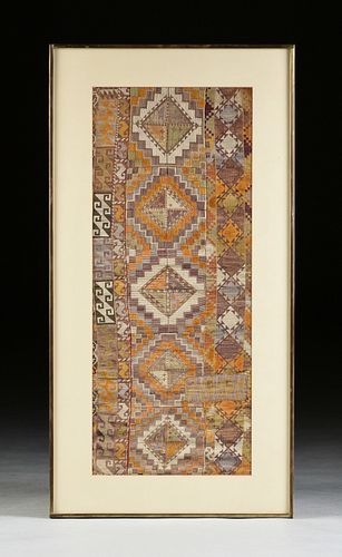 A CAUCASIAN POLYCHROME WOVEN