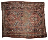A CAUCASIAN RUG with three cen