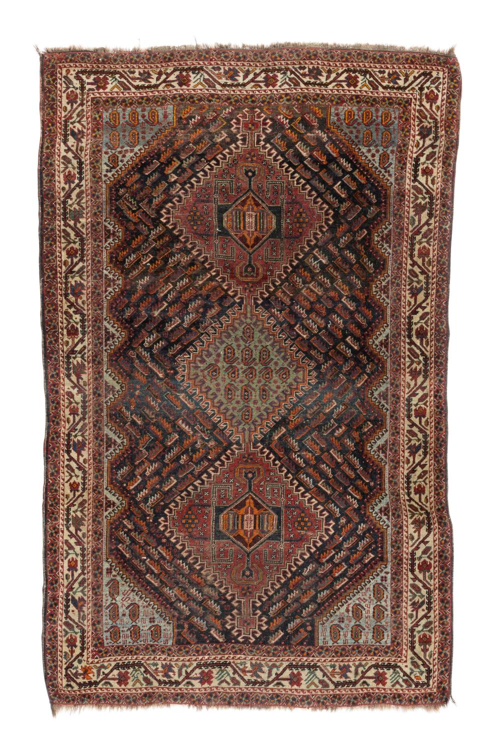 A CAUCASIAN RUGA Caucasian rug, 
