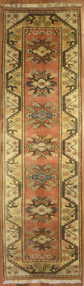 A CAUCASIAN STYLE RUNNER, POST
