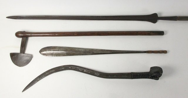 A Caucasian sword and axe a