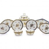 A Caughley Porcelain Partial D