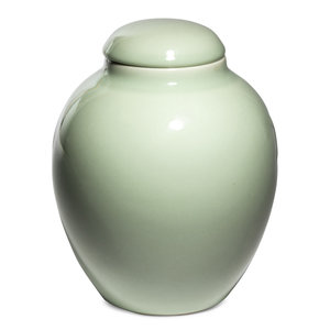 A Celadon Glazed Porcelain Jar