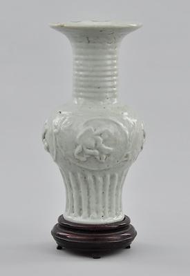A Celadon Porcelain Vase In the