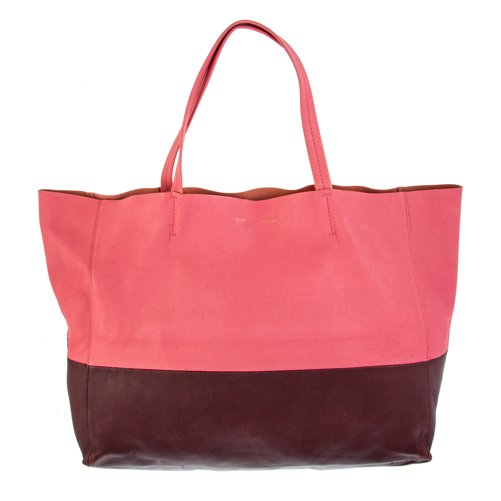 A CELINE BICOLOR CABAS TOTE A