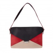 A CELINE TRICOLOR DIAMOND SHOU