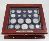A CENTURY OF US SILVER COINS.A