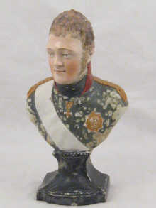 A ceramic bust of Alexander