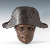 A Ceramic Mask of Napoleon Bon