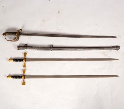 A ceremonial dress sword with