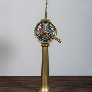 A Chadburn's Brass Ship's Telegraph