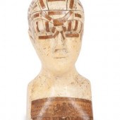 A Chalkware Phrenology Head
En