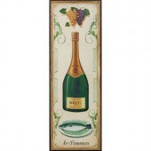 A Champagne Krug and le Saumon