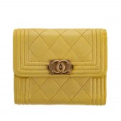 A CHANEL BOY SMALL FLAP WALLET