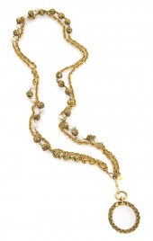 A Chanel Magnifying Glass Pend