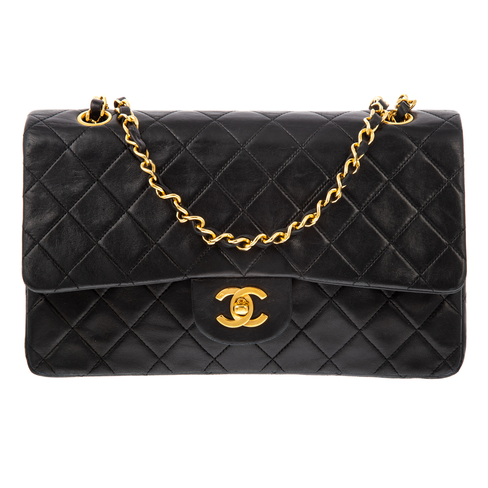 A CHANEL MEDIUM CLASSIC DOUBLE FLAP
