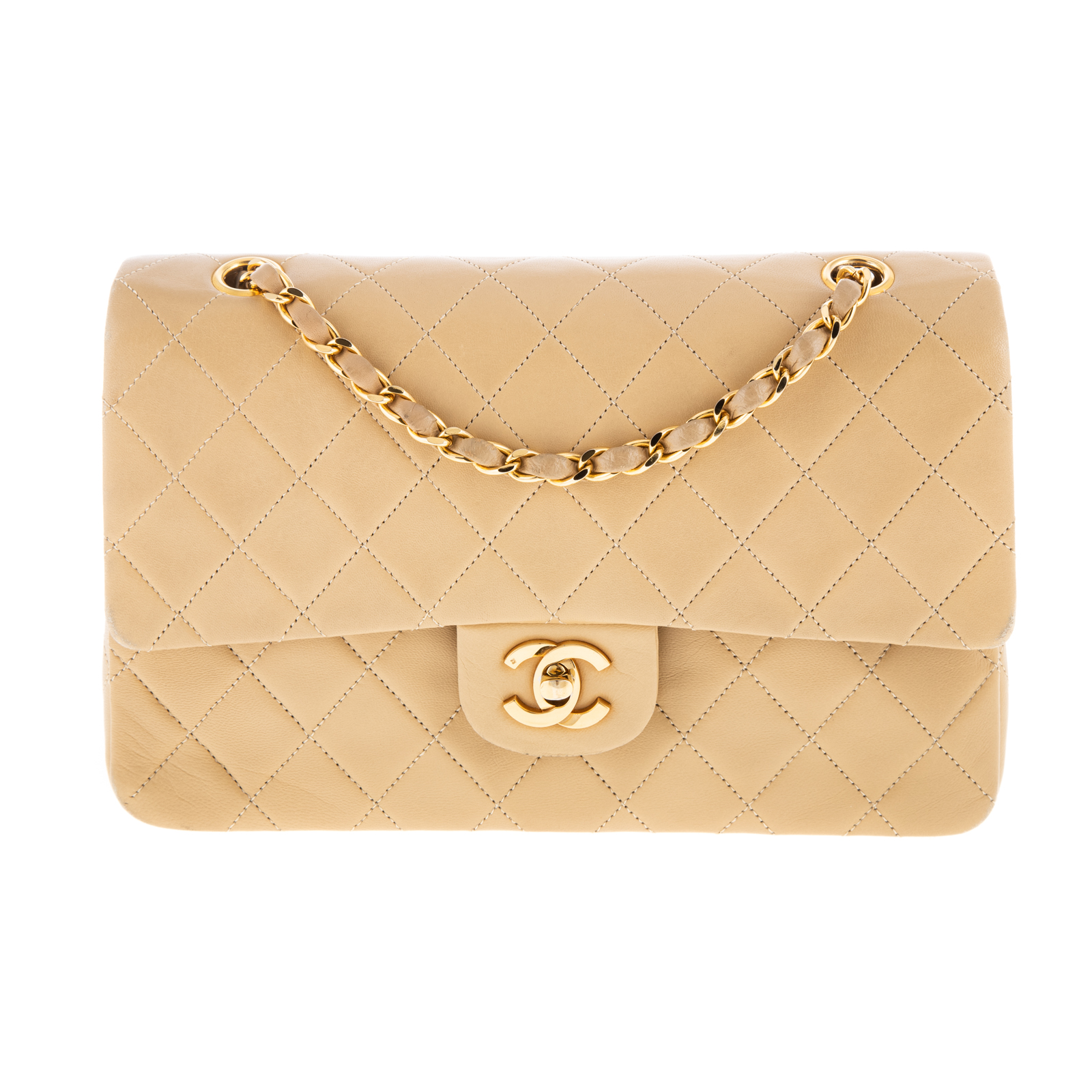 A CHANEL MEDIUM CLASSIC DOUBLE FLAP