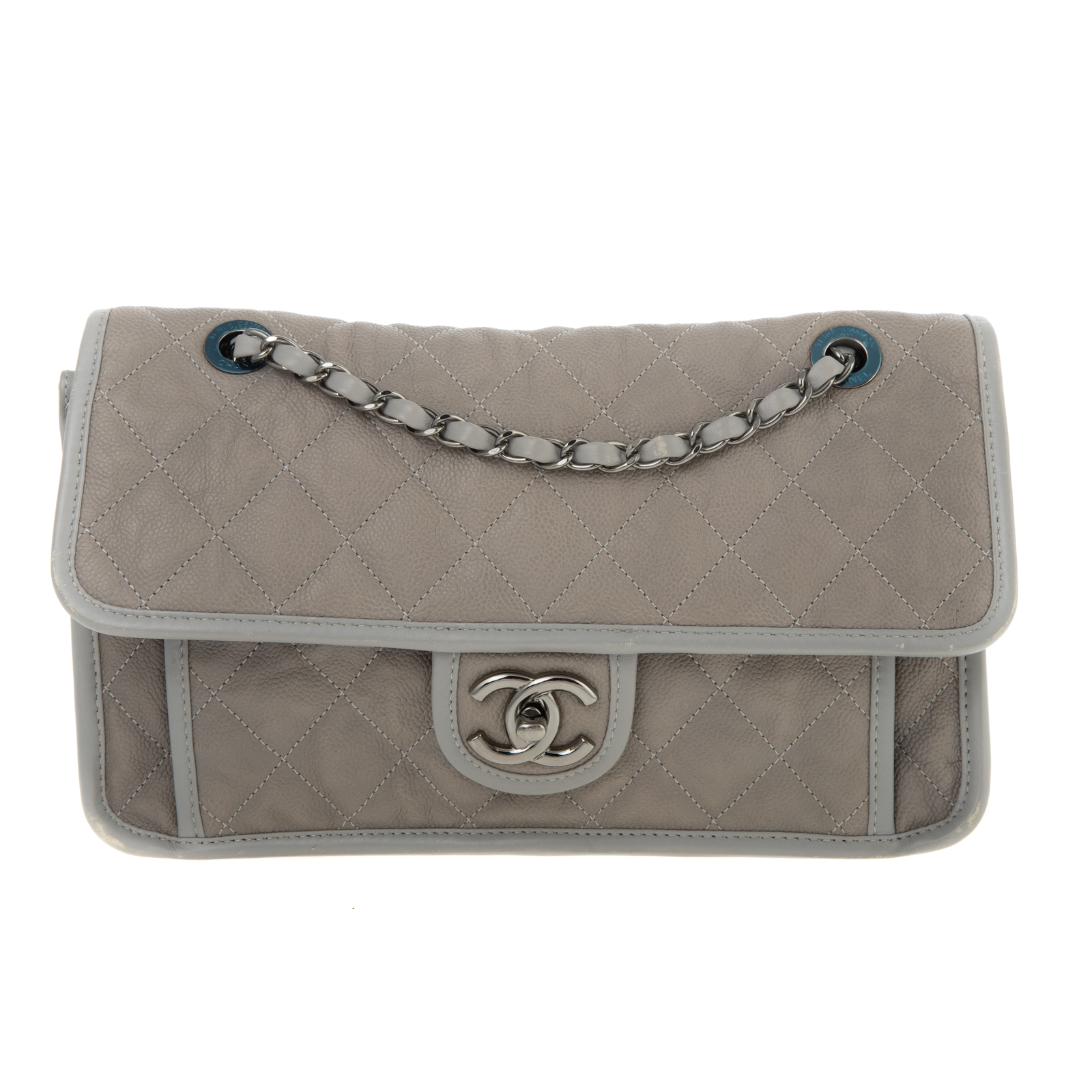 A CHANEL MEDIUM FRENCH RIVIERA FLAP