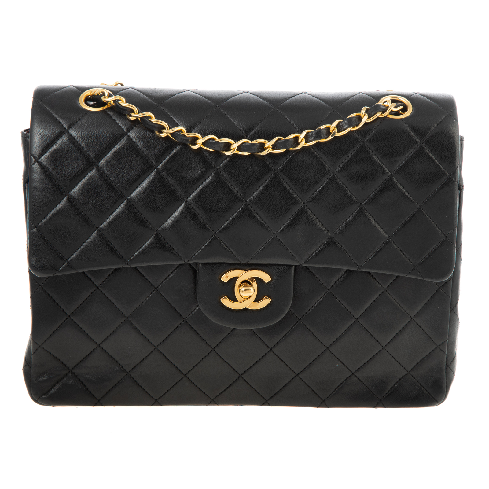 A CHANEL TALL CLASSIC FLAP BAG A