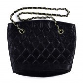 A CHANEL VINTAGE QUILTED LAMBS