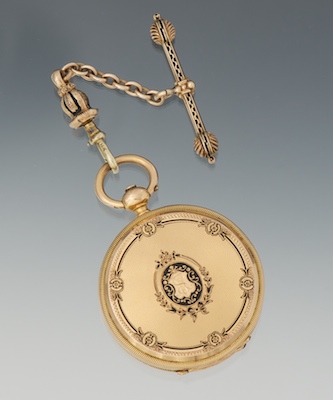 A Charles Felicien Tissot & Son 18k