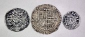 A Charles I hammered silver Sh