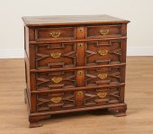 A CHARLES II AND LATER OAK GEO