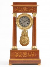 A CHARLES X MARQUETRY INLAID M