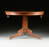 A CHARLES X MARQUETRY INLAID F