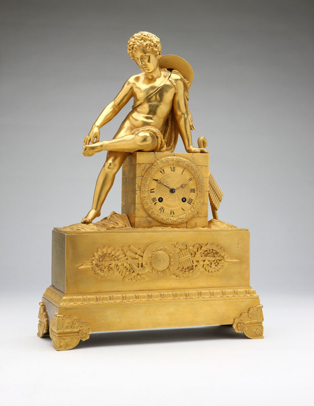 A Charles X ormolu figural mantel