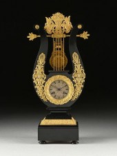 A CHARLES X ORMOLU MOUNTED EBO