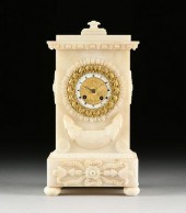 A CHARLES X WHITE ALABASTER GI