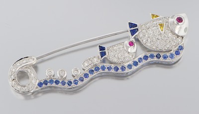 A Charming Aquatic Diamond and