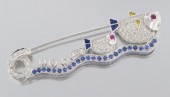 A Charming Aquatic Diamond and
