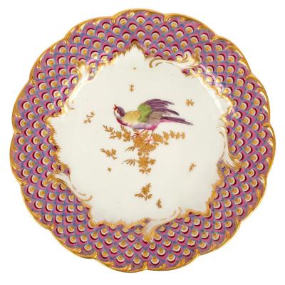 A Chelsea gold anchor plate,