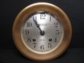 A Chelsea Ships Bell clock wit
