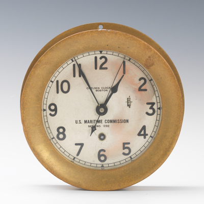 A Chelsea Ships Clock Boston