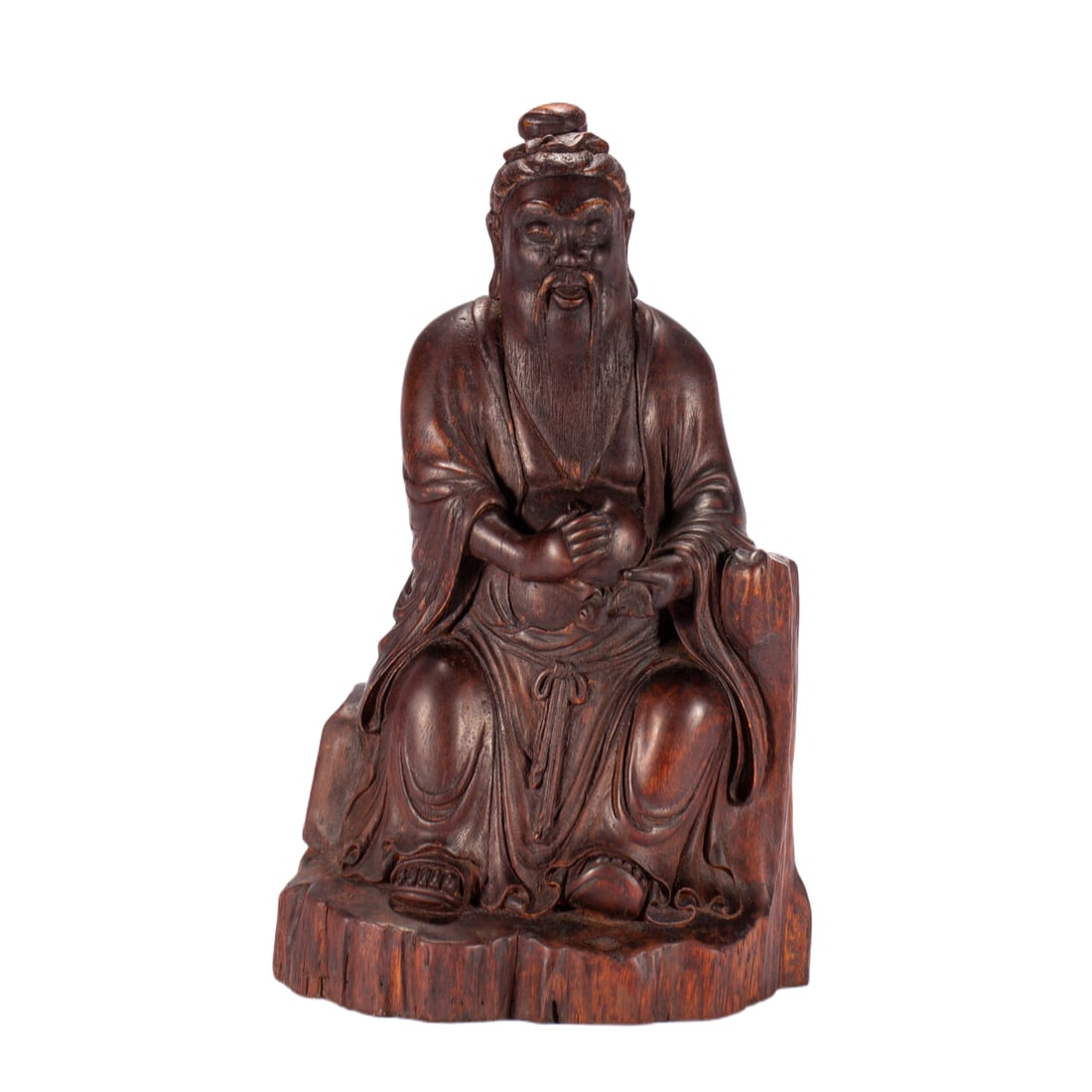 A CHENXIANG CARVED FIGURE STORY