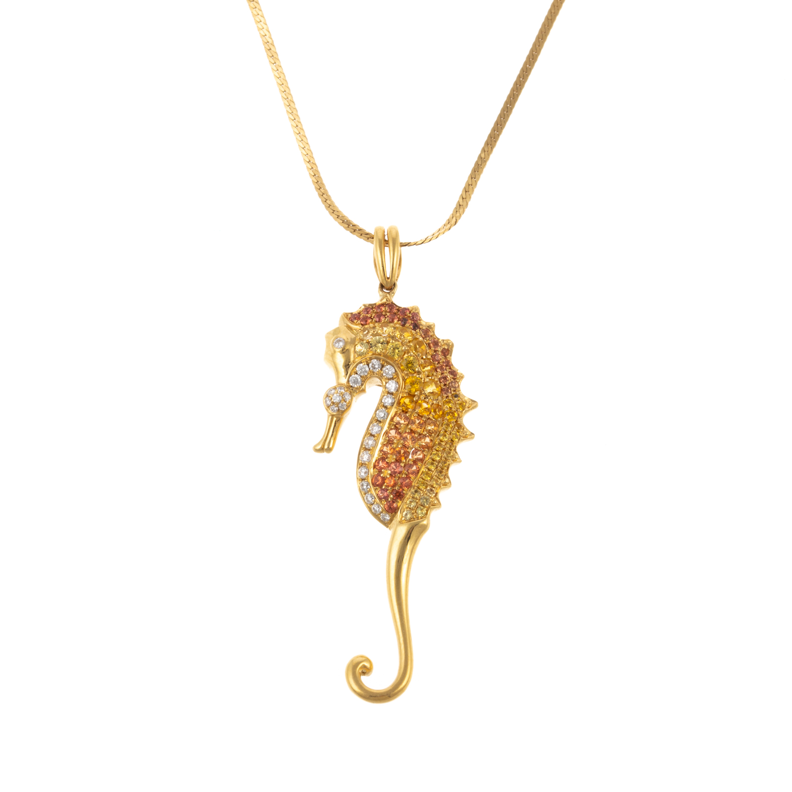 A CHERIE DORI SAPPHIRE & DIAMOND