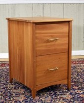 A cherry two drawer Pompanoosu