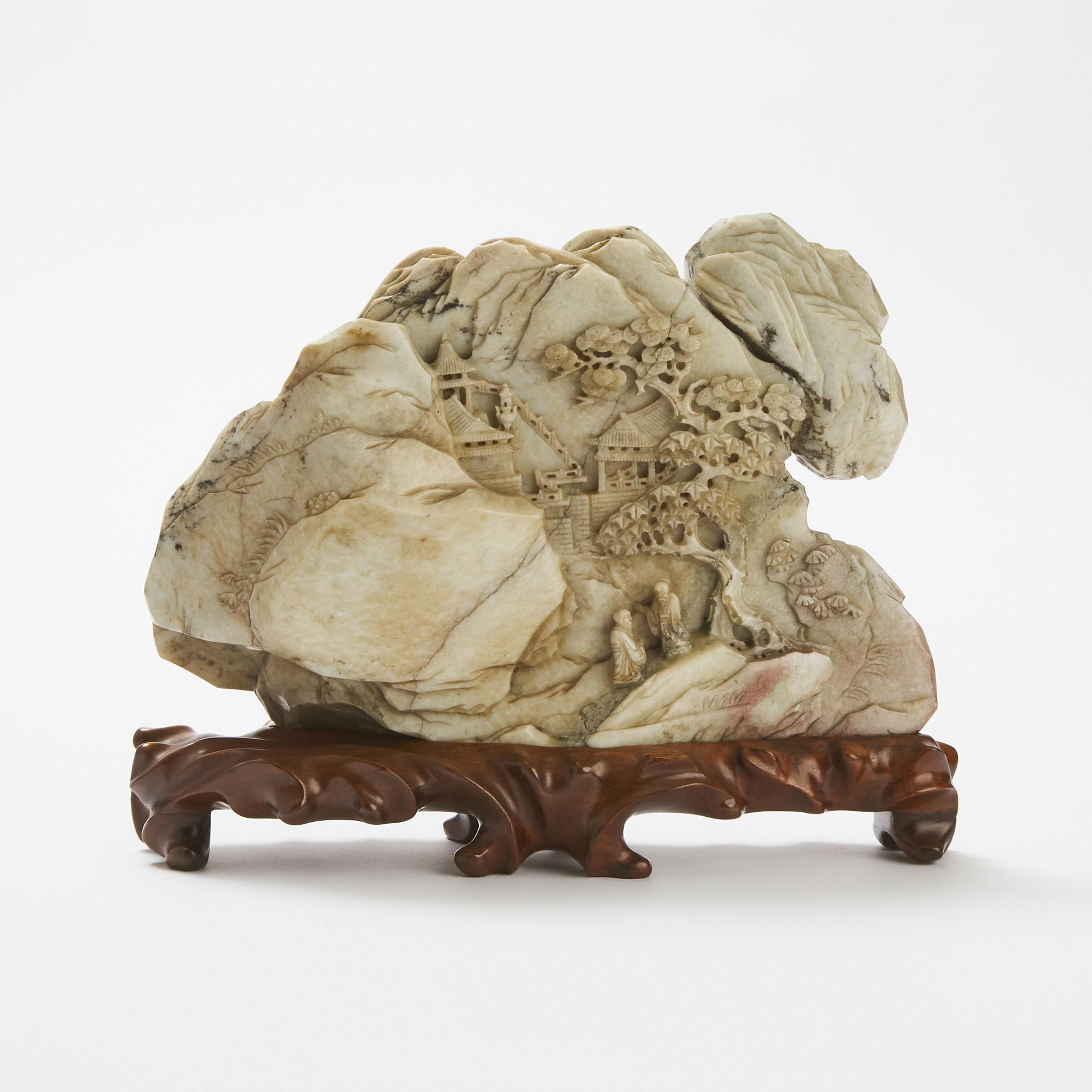 A Chicken-Bone Jade 'Scholar'