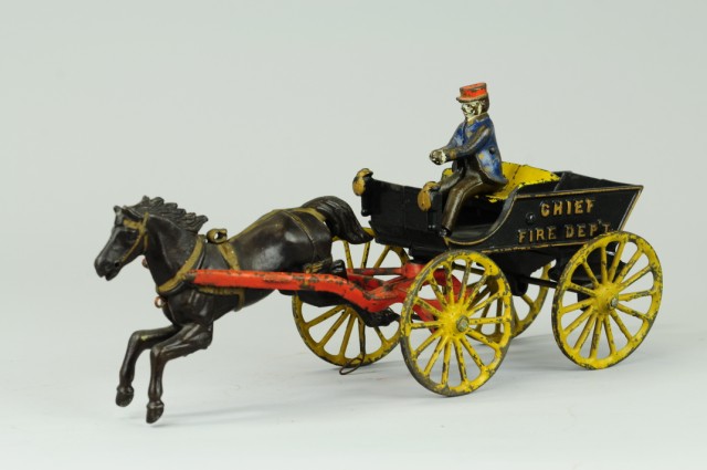a/ CHIEF FIRE DEPT. WAGON Ives