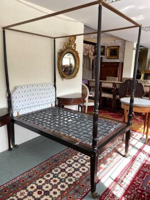 A child's Ceylonese ebony four