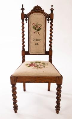 A child's Victorian rosewood