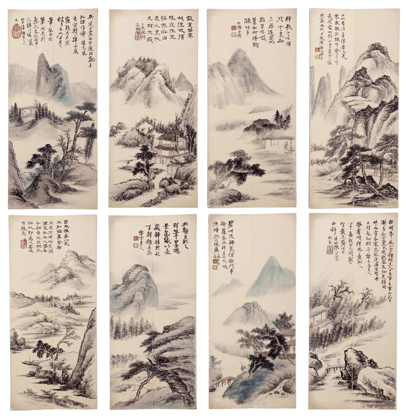 A CHINESE ALBUM PAINTING OF