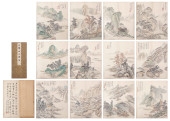 A CHINESE ALBUM PAINTING OF LA
