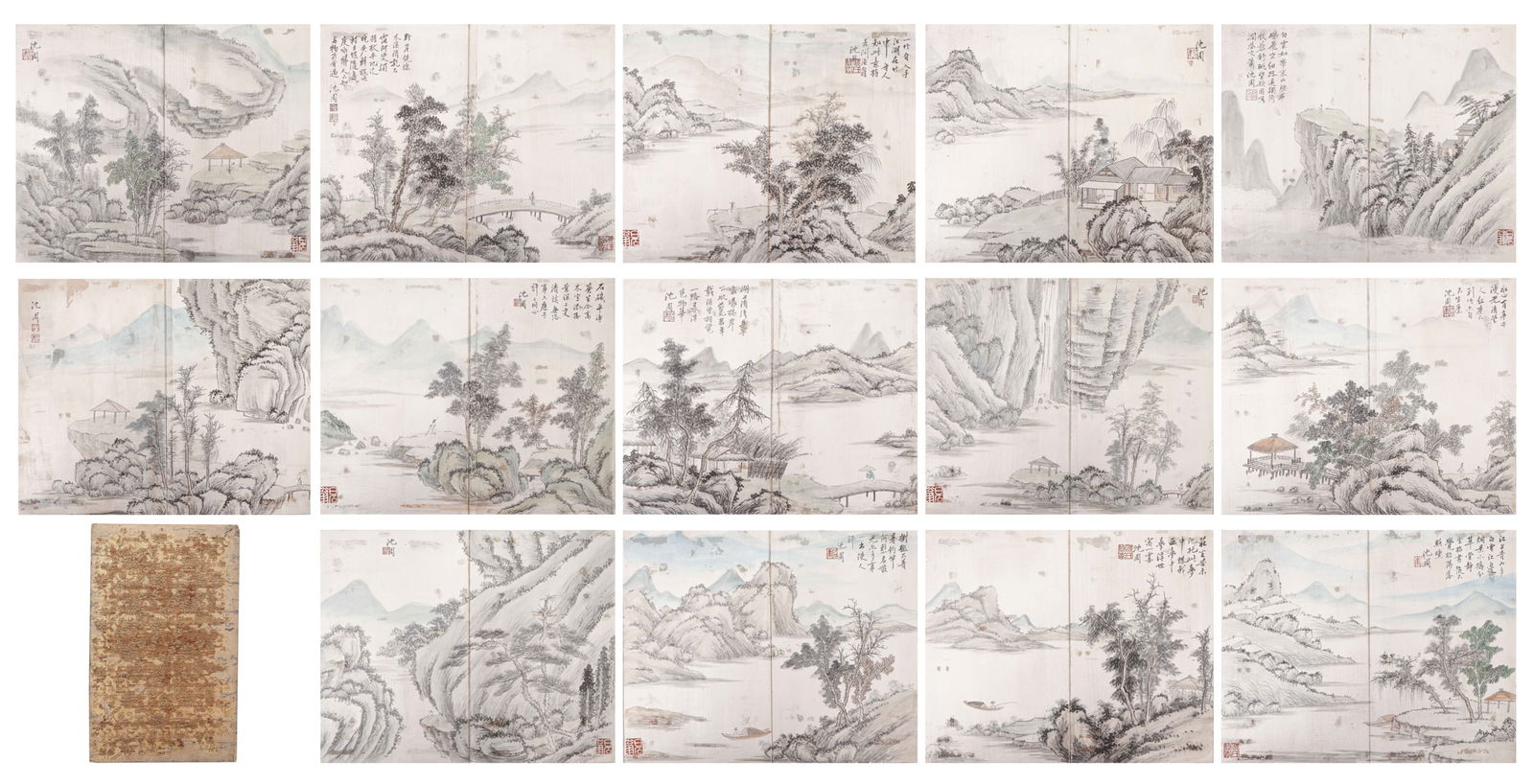 A CHINESE ALBUM PAINTING OF