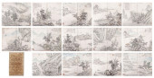A CHINESE ALBUM PAINTING OF LA
