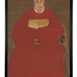 A Chinese Ancestor Portrait 17th