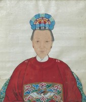 A CHINESE ANCESTOR PORTRAITA C